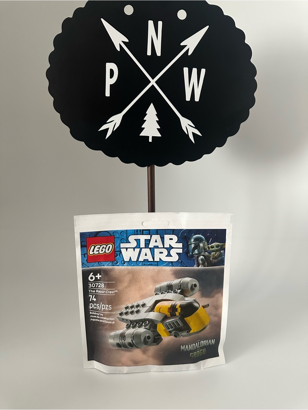 LEGO Star Wars Razor Crest ~  The MANDALORIAN and GROGRU ~ 74 pieces ~ New!
